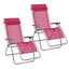 PRIX FAUTEUIL TRANSAT TEXTILENE ROUGE (SI X2)