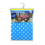 NAPPE PVC RÉUTILISABLE 140 X 240 CM BLEU
