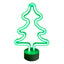 SAPIN NÉON À PILES