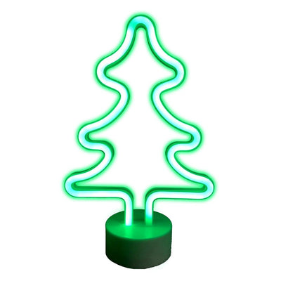 SAPIN NÉON À PILES