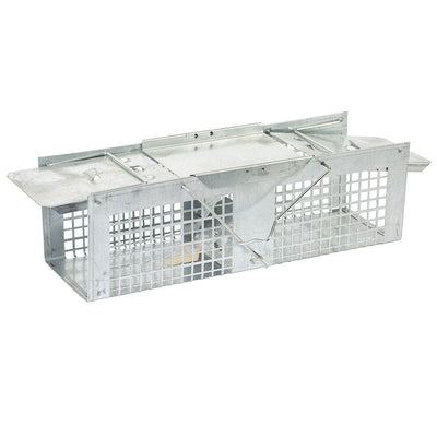 PIÈGE À RONGEURS DOUBLE ENTRÉE 25 CM