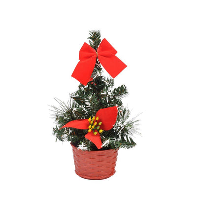 SAPIN DE TABLE DÉCORÉ