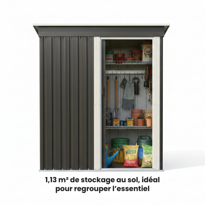 ABRI DE JARDIN 1.13 M² (3)