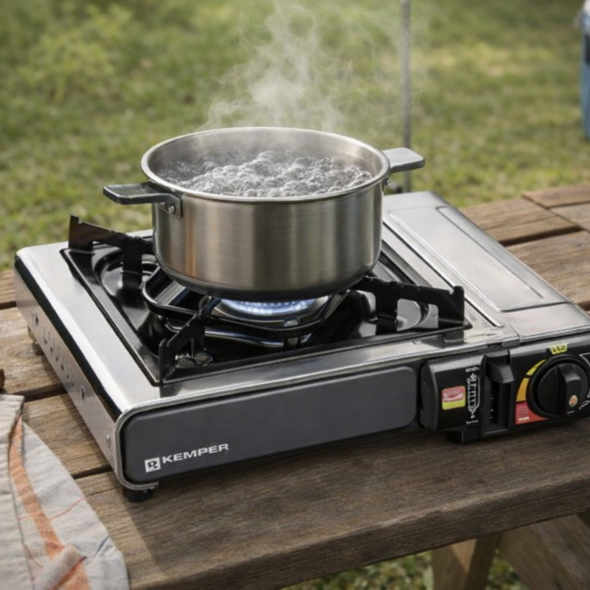 Réchaud de camping à gaz 1 feu Xtra Smart (1)