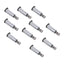 PITONS ESCAMOTABLES INOX X10