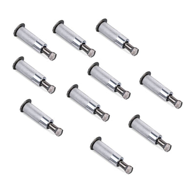 PITONS ESCAMOTABLES INOX X10