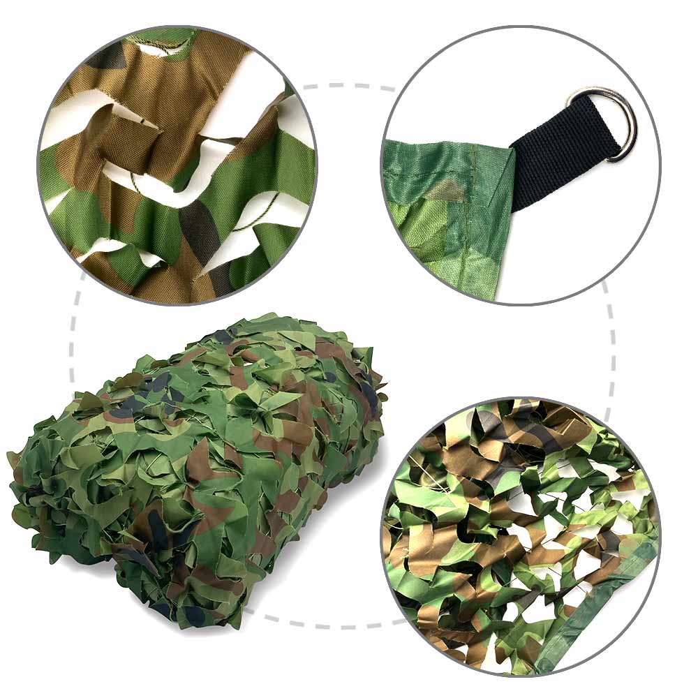 OMBRIÈRE FILET (4) & OMBRIÈRE FILET 2 X 3 M CAMOUFLAGE (1)