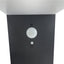 BORNE D'ÉCLAIRAGE SOLAIRE INOX NOIRE (4)