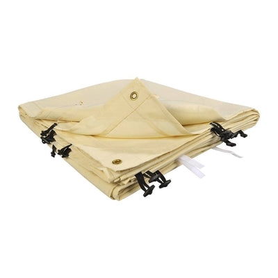 TOILE DE RECHANGE POUR AUVENT BEIGE & TOILE DE RECHANGE POUR AUVENT BEIGE